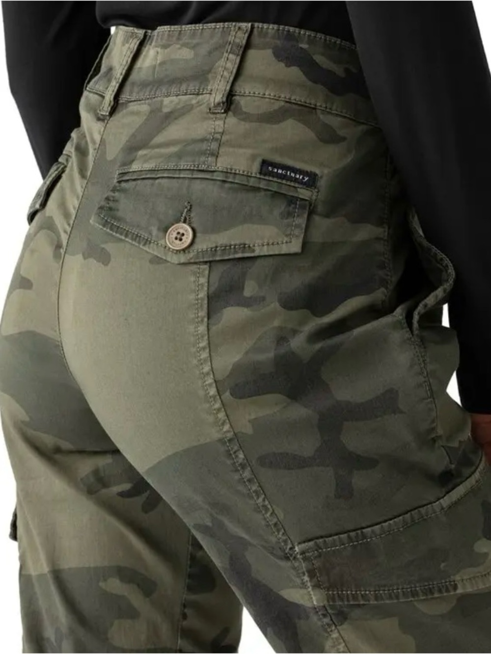 Sanctuary Rebel Camo Cargo Pants - Picture 4 of 8
